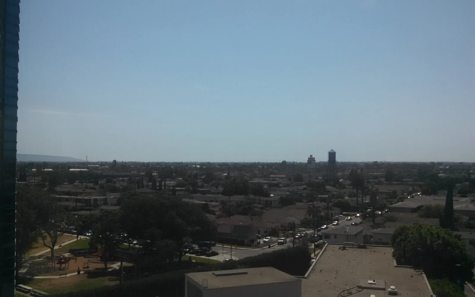 Lynwood, California, viewed from St.Francis Hospital